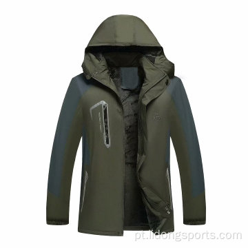 Jaqueta de Windbreaker de casacos de poliéster por atacado para homens